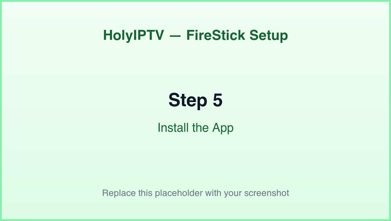 Logging in to IPTV Smarters Pro with HolyIPTV Xtream Codes API credentials